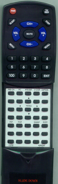 NORCENT 98LR7SW3BENOF Replacement Remote