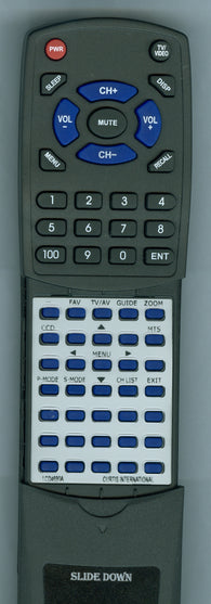 CURTIS INTERNATIONAL RTLCD4680A Replacement Remote