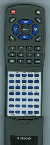 CURTIS INTERNATIONAL RTLCD4680A Replacement Remote