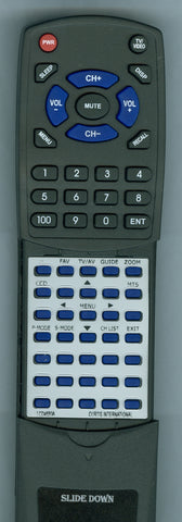 CURTIS INTERNATIONAL LCD4680A Replacement Remote