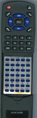 CURTIS INTERNATIONAL RTLCDVD152AC Replacement Remote