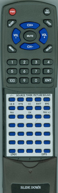CURTIS INTERNATIONAL LCP4210 Replacement Remote