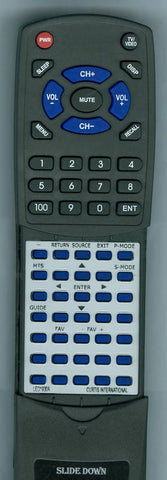 CURTISINTER PLED1960A Replacement Remote