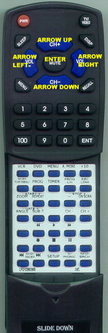 JVC--INSERT RTLP21036038B Replacement Remote
