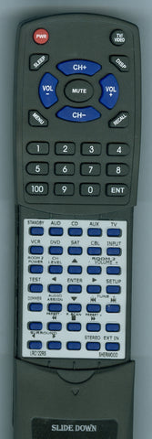 SHERWOOD NEWCASTLE R772 Replacement Remote