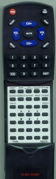 PANASONIC LSSQ02822 Replacement Remote