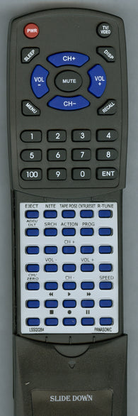 PANASONIC LSSQ02802 Replacement Remote