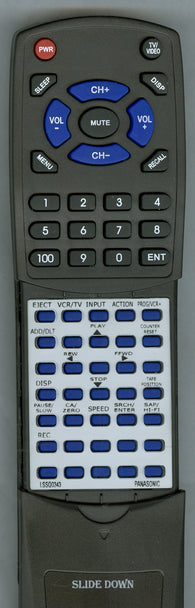 PANASONIC LSSQ0388 Replacement Remote