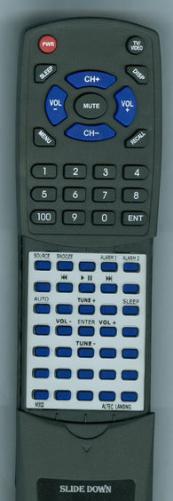 ALTEC LANSING M302 Replacement Remote