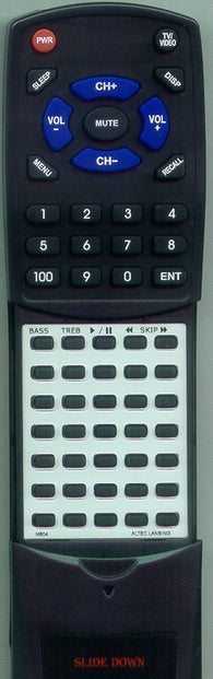ALTEC LANSING M-604 Replacement Remote