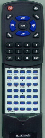 LG 32PC5DVC Replacement Remote
