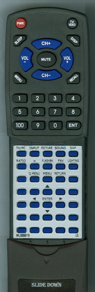 LG RTMKJ36998119 Replacement Remote