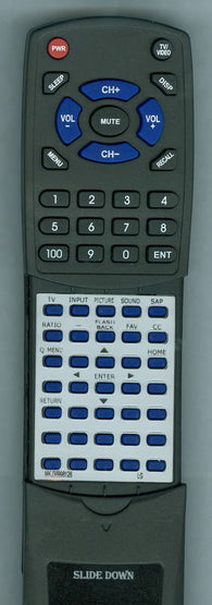 LG RTMKJ36998126 Replacement Remote