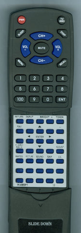 ZENITH RTMKJ40653816 Replacement Remote