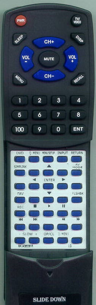 LG RTMKJ40653818 Replacement Remote