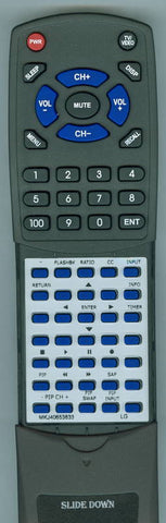 LG RTMKJ40653833 Replacement Remote