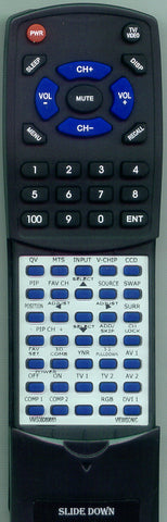 VIEWSONIC RC254S Replacement Remote