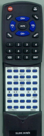 MEMOREX RTMX4107REMOTE Replacement Remote
