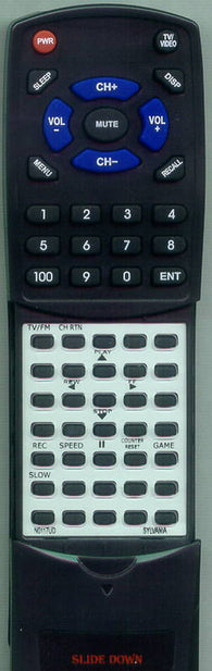 SYLVANIA WSSC199 Replacement Remote
