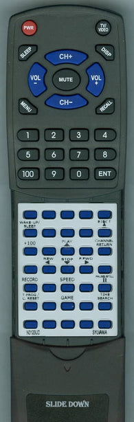 SYLVANIA RTN0123UD Replacement Remote