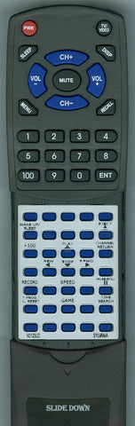 SYLVANIA RTN0123UD Replacement Remote