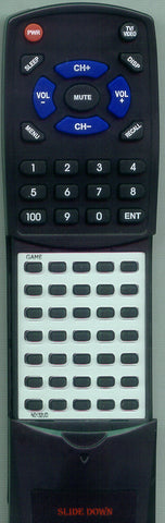 SYMPHONIC N0132UD Replacement Remote
