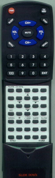 SYLVANIA RTN0155UD Replacement Remote