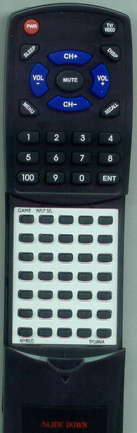 SYLVANIA C6427TF Replacement Remote