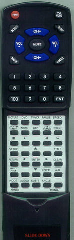 SYLVANIA RTN0288UD Replacement Remote