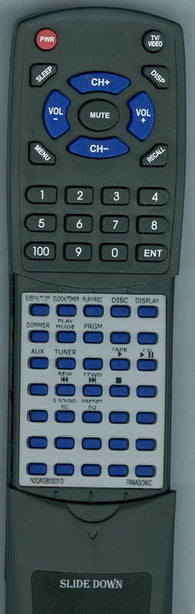 PANASONIC SCAK200 Replacement Remote