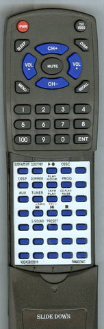 PANASONIC SCAK100 Replacement Remote