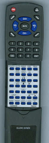 PANASONIC SCAK340 BLACK Replacement Remote