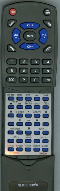 PANASONIC N2QAKB000026 Replacement Remote