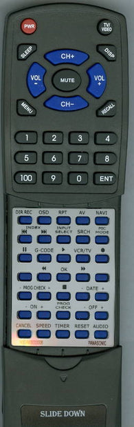 PANASONIC AG1350P Replacement Remote