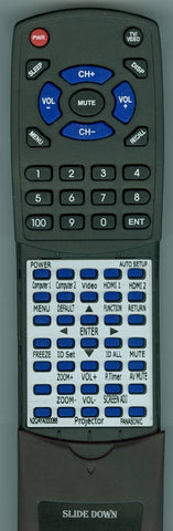 PANASONIC PT-VZ530 Replacement Remote