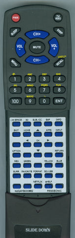 PANASONIC--INSER TCP65ZT60 Replacement Remote