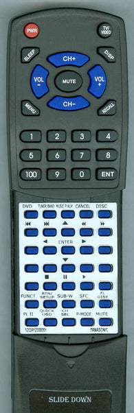 PANASONIC SAHT640 Replacement Remote