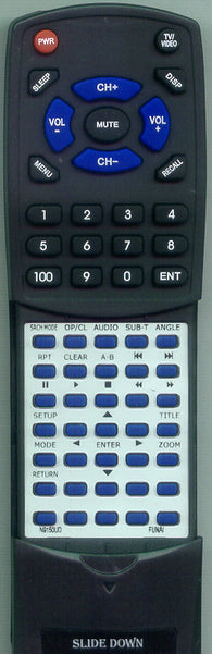 FUNAI N9150UD Replacement Remote