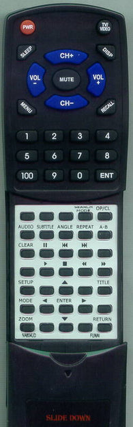 FUNAI DVL700D Replacement Remote