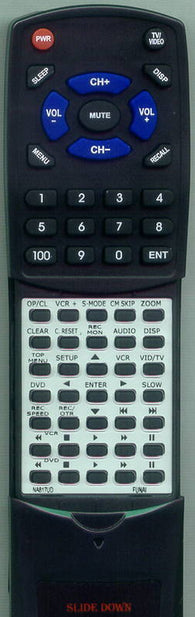 FUNAI FDRV90E Replacement Remote