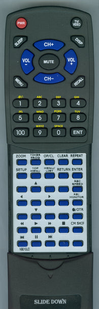 SYLVANIA RTNB010UD Replacement Remote