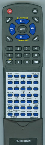 SYLVANIA--INSERT NB100UD Replacement Remote
