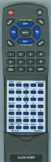 SYLVANIA--INSERT CWF804 Replacement Remote