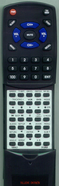 SYLVANIA RTNB606UD Replacement Remote