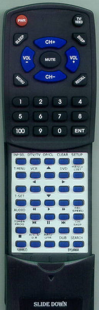 SYLVANIA RTNB666UD Replacement Remote