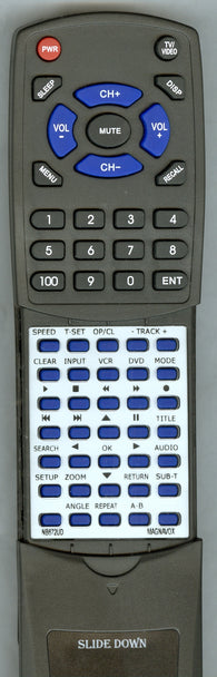 MAGNAVOX- WV805 Replacement Remote