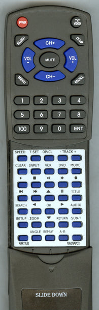 GFM MJ840G Replacement Remote