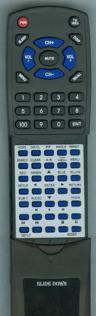 INSIGNIA NS-BRDVD Replacement Remote