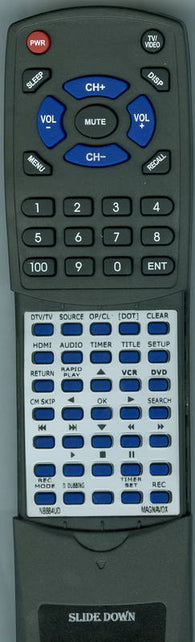 MAGNAVOX ZV457MG9A Replacement Remote