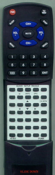 SYLVANIA 6900DTD Replacement Remote